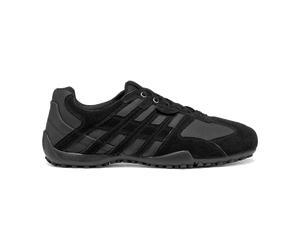 Geox U Snake Man für Herren, schwarz, Größe 42 EU