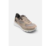 Sneaker GEOX "Geox Sneaker Lederimitat/Textil", Herren, Gr. 42, sand, Lederimitat, Textil, Schuhe Sneaker (46519509-42) sand