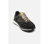 Geox Herren U SPHERICA ACTIF X1 Sneaker, DK Coffee/DK Green, 43 EU