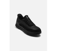 Slip-On Sneaker GEOX "U SPHERICA PLUS", Herren, Gr. 44, schwarz, Textil, Leder, Synthetik, sportlich, Schuhe, Freizeitschuh, Schnürschuh mit Geox Spezial Membrane (86461146-44) schwarz