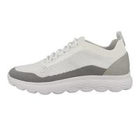 Geox Herren Spherica U Sneakers, White Light Grey, 41 EU Schmal