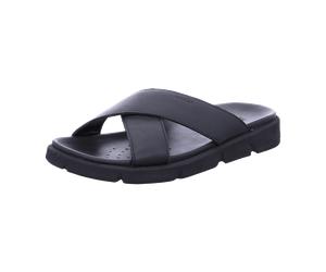 Geox U XAND 2S C - COW LEA für Herren, schwarz, Größe 40 EU