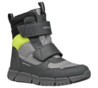 Geox Unisex Kinder J Flexyper Boy Abx Snow Boot, Grey Fluoyellow, 29 EU
