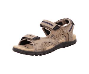 Geox UOMO SANDAL STRADA für Herren, beige, Größe 44 EU