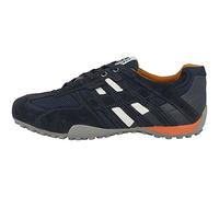 Geox U Snake K - Scam. Mesh Schnürer - Sportiv blau Herren Gr. 45