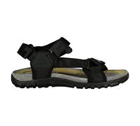 Geox Uomo Strada Sandal, Black, 40 EU