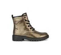 Geox J Casey Girl Ankle Boot, Lead/Black, 36 EU