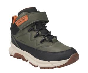Geox Winterschuhe Flexyper Plus B ABX G (Synthetik/Textil, wasserdicht) dunkelgrün/schwarz Jungen, Größe Euro (US) 37 (5)