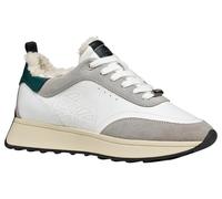 Geox Leder-Sneakers "Amabel" in Weiß - Größe 39 | Damen Sneakers