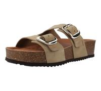 Geox Damen flache Sandale D BRIONIA H A – Lt Taupe – Größe 38