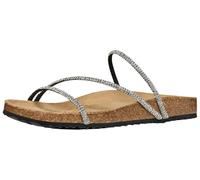 GEOX WOMAN D BRIONIA R C SANDALS BLACK/SILVER 39_EU