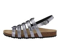 Geox Damen D BRIONIA F Flat Sandal, Gun, 37 EU