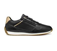 Geox Woman D CALITHE Sneakers Black/LT Gold 39_EU