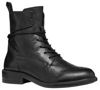 GEOX WOMAN D CATRIA BIKER/AMPHIBIANS BOOTS BLACK 38_EU