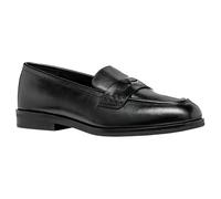 Geox Damen D CLORIDIE A Moccasin, Black, 37.5 EU