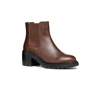 GEOX WOMAN D DAMIANA BIKER/AMPHIBIANS BOOTS DK BROWN 41_EU