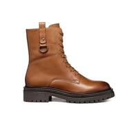 GEOX WOMAN D IRIDEA BIKER/AMPHIBIANS BOOTS COGNAC 38_EU