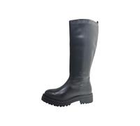 Geox D IRIDEA Knee High Boot, Black, 39 EU