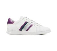Geox Damen D JAYSEN E Sneaker, WHITE/PURPLE, 37 EU