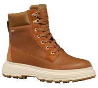 GEOX WOMAN D LAMIDIE + GRIP ABX BIKER/AMPHIBIANS BOOTS COGNAC 37_EU