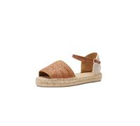 Geox Damen D LAMPEDUSA B Flat Sandal, Camel/Lt Taupe, 40 EU