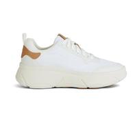 Sneaker GEOX "D NEBULA 2.0 X A" Gr. 39, weiß Damen Schuhe Schnürschuhe mit Kontrastbesätzen, Freizeitschuh, Halbschuh, Schnürschuh (36285204-39)