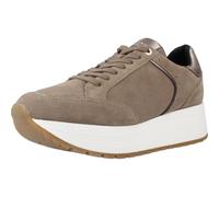 Geox Damen D New KENCY A Sneaker, Taupe, 38 EU