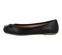 Geox D Palmaria Ballet Flat, Black, 35 EU