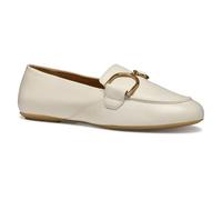 Geox Palmaria Mokassin Schuhe weiß papyrus Nappa D45MUJ - Größe 41