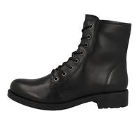 GEOX WOMAN D RAWELLE BIKER/AMPHIBIANS BOOTS BLACK 37_EU