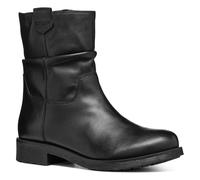 Geox WOMAN D RAWELLE BIKER/AMPHIBIANS BOOTS BLACK 38_EU