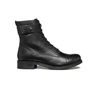 GEOX WOMAN D RAWELLE BIKER/AMPHIBIANS BOOTS BLACK 38_EU