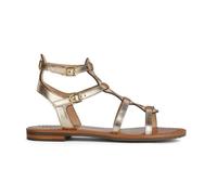 Geox Damen D Sozy S B Flat Sandal, Gold, 39 EU