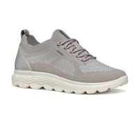 Geox Damen D SPHERICA E Sneaker, Rock/Silver, 35 EU