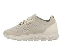 Geox Damen D SPHERICA Sneaker, Off White, 37 EU