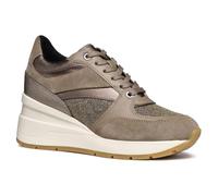 Geox Damen D ZOSMA A Sneaker, Taupe, 40 EU