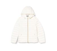 Geox Women's W Jaysen Hood JKT Jacket, Brilliant White, 32
