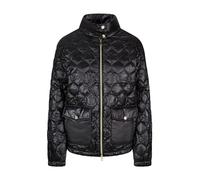 Geox Women's W MYLUSE Short JKT Jacket, Black, 34 (Herstellergröße: 40)