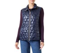 Geox Women's W MYLUSE Vest Jacket, Navy Blazer, 36