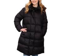 Geox Women's W TAHINA Down Coat, Black, 46