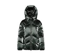 Geox Women's W TEOCLEA Jacket, Light Scarab, 54