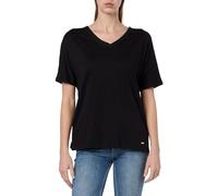 Geox Women's W V/N T-Shirt, Black, M