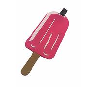 Gepäckanhänger aus Silikon-PVC, lustige Reisekoffer-Etiketten, Luggage ID Tag (Eis)