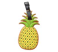 Gepäckanhänger in Obstform, Silikon-Kofferanhänger, niedliche Gepäckkennzeichnungen, mit Premium-Silikonmaterial, Sichtschutz und einfach anzubringen, 10 cm, für Fliegen, Gepäckzubehör, Reisen