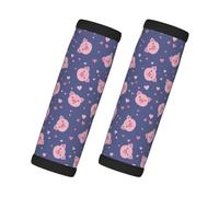 Gepäckgriffbandagen für Koffer - niedliche Schweine-Kofferanhänger, Identifikatoren für Koffer, lustige Gepäckgriffabdeckungen, Reisegepäck-Zubehör, wichtige Dinge zum Fliegen