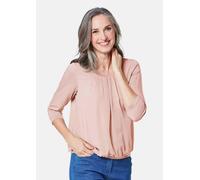 Gepflegtes Shirt in eleganter Blusen-Optik rosa 46