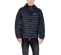 Armani Exchange Men's Essential, Long Sleeve Padded Side Lettering Logo Jacket, Blue, L