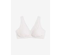 Gepolstertes Bralette ohne Bügel aus Rippe mit Bio-Baumwolle 40