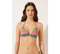 Gepolstertes Push-up-bikinioberteil Elegant Chevron Multifarben 2