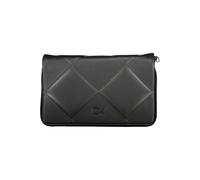 Calvin Klein schwarze Polyurethan Damen Handtasche Schwarz